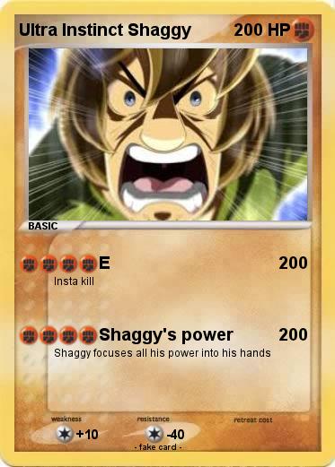 Pokemon Ultra Instinct Shaggy