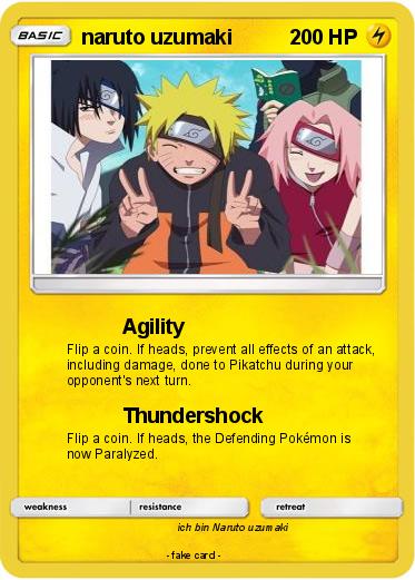 Pokemon naruto uzumaki
