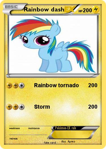 Pokemon Rainbow dash