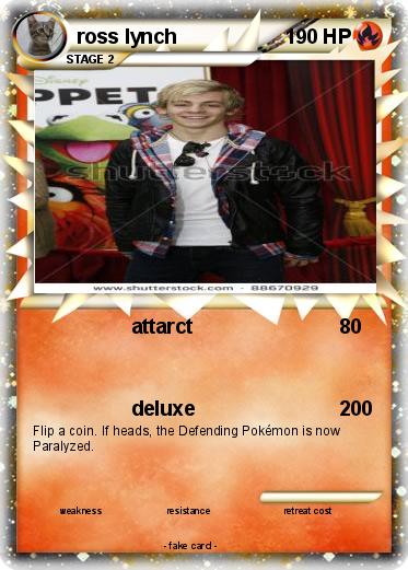 Pokemon ross lynch