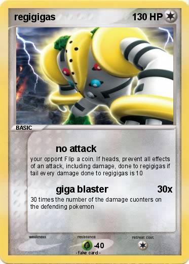 Pokemon regigigas