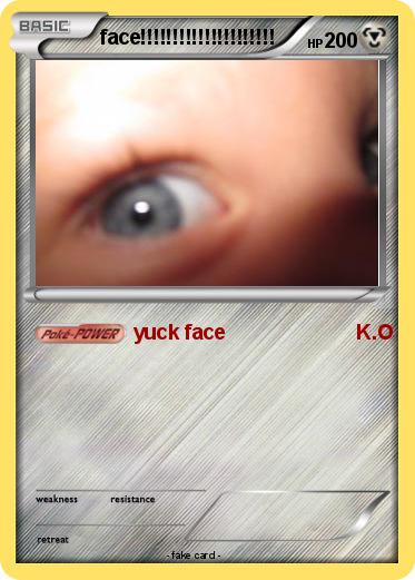 Pokemon face!!!!!!!!!!!!!!!!!!!!!