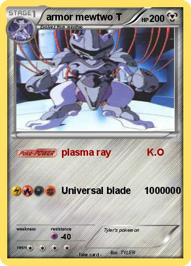 Pokemon armor mewtwo T