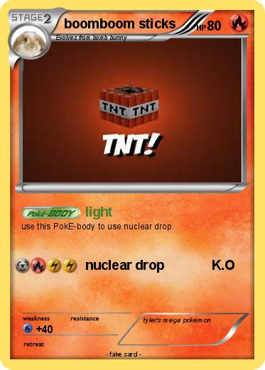 Pokemon boomboom sticks