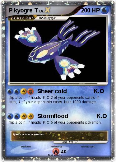 Pokemon P kyogre T