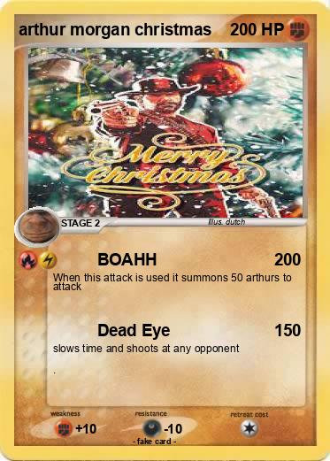 Pokemon arthur morgan christmas