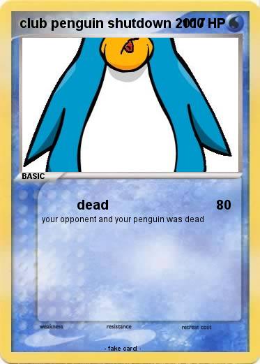 Pokemon club penguin shutdown 2017