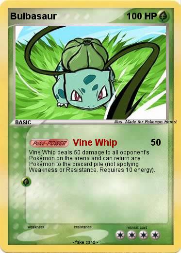 Pokemon Bulbasaur