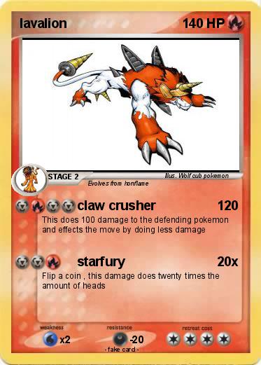 Pokemon lavalion