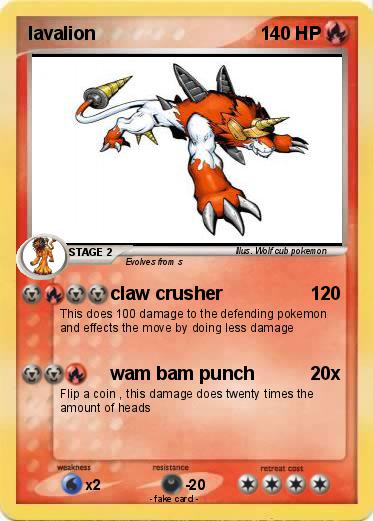 Pokemon lavalion