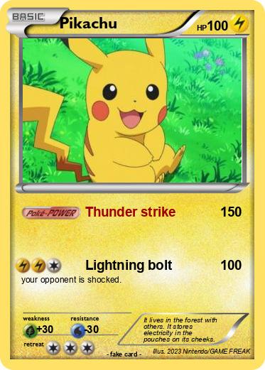 Pokemon Pikachu