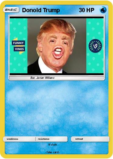 Pokemon Donold Trump
