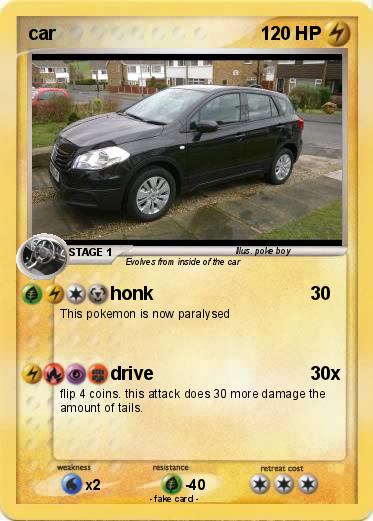 Pokemon car