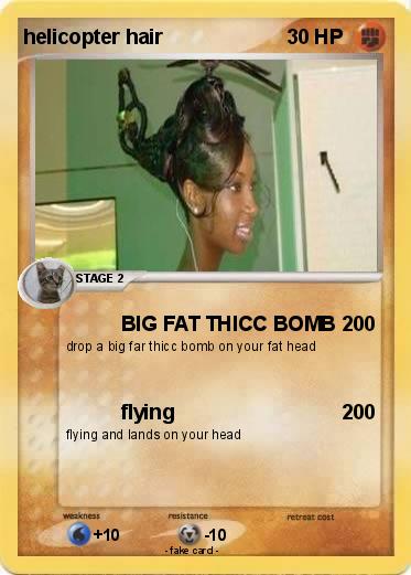 Pokemon helicopter hair