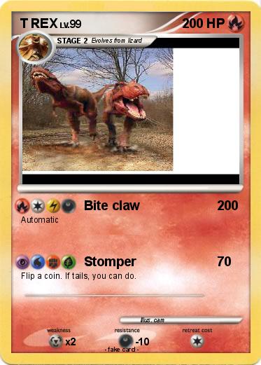 Pokemon T REX Pokemon T REX