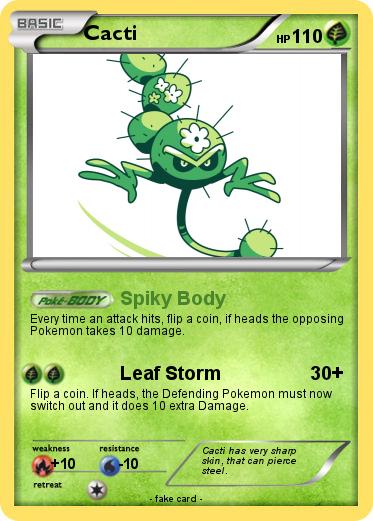 Pokemon Cacti