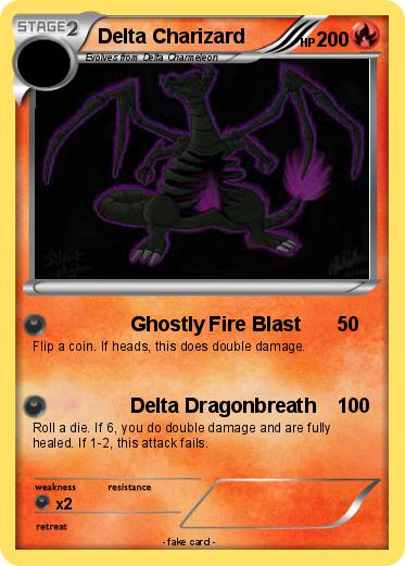Pokemon Delta Charizard