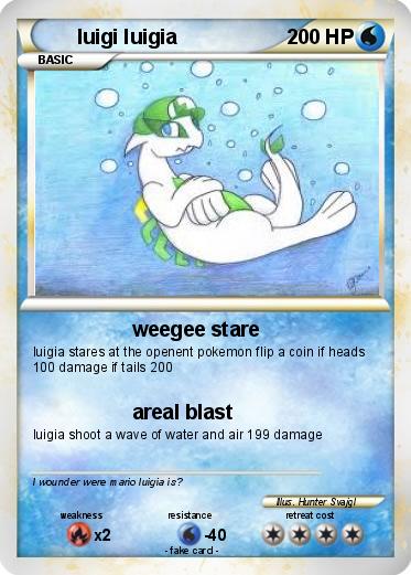 Pokemon luigi luigia