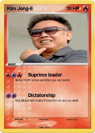 Pokemon Kim Jong-Il