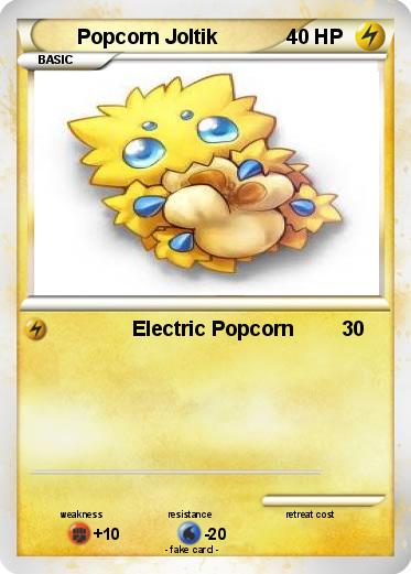 Pokemon Popcorn Joltik