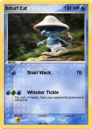 Pokemon Smurf Cat