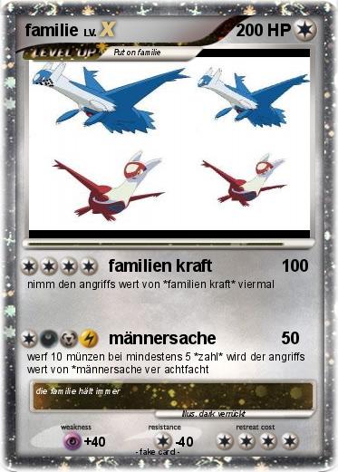 Pokemon familie