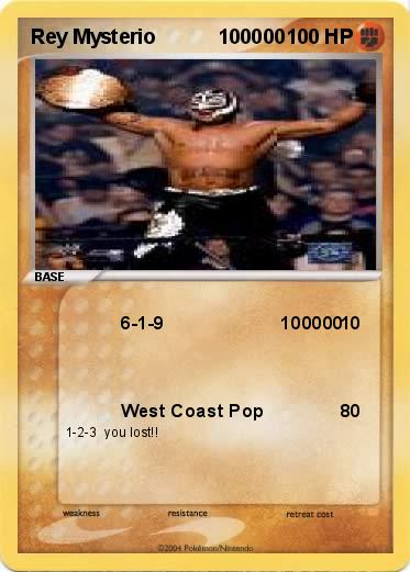 Pokemon Rey Mysterio           100000