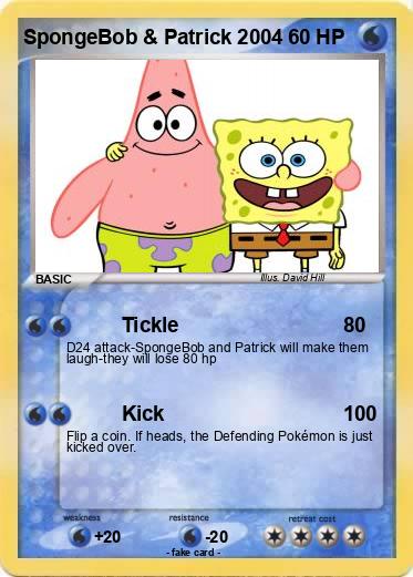 Pokemon SpongeBob & Patrick 2004