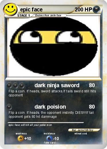 Pokemon epic face