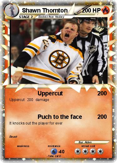 Pokemon Shawn Thornton
