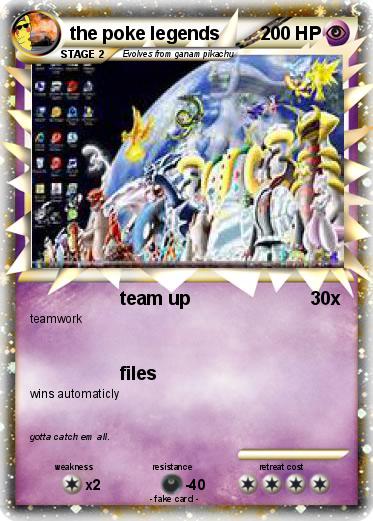 Pokemon the poke legends