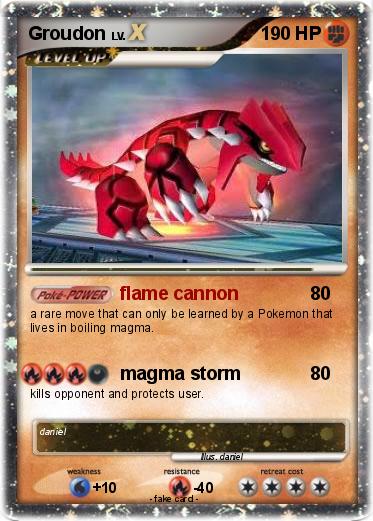 Pokemon Groudon