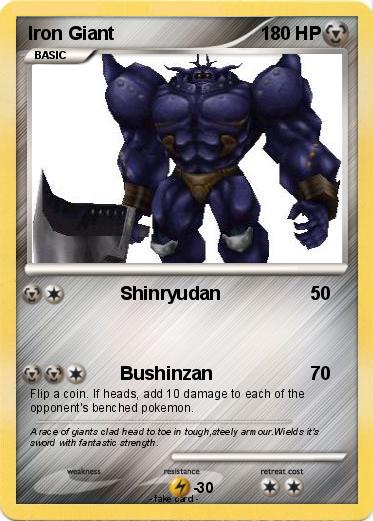 Pokemon Iron Giant