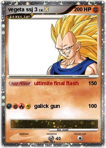 Pokemon vegeta ssj 3
