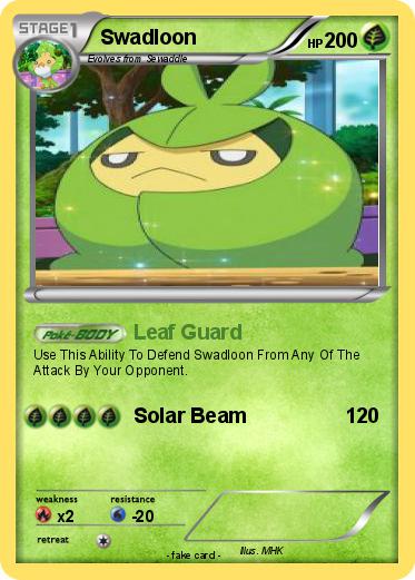 Pokemon Swadloon