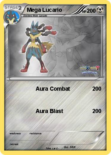Pokemon Mega Lucario
