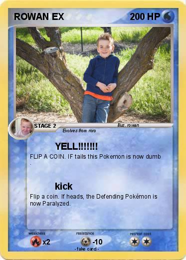 Pokemon ROWAN EX
