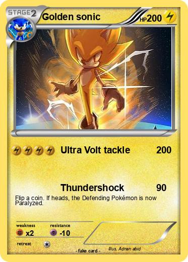 Pokemon Golden sonic