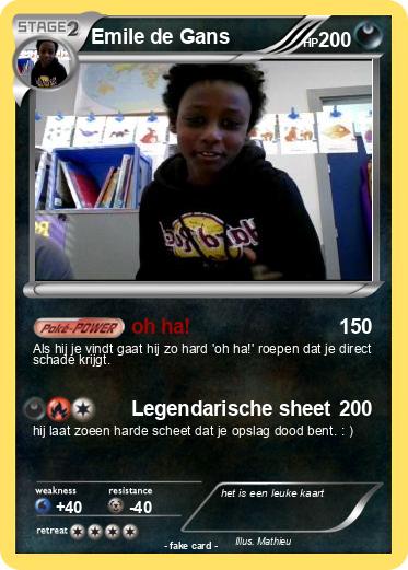Pokemon Emile de Gans