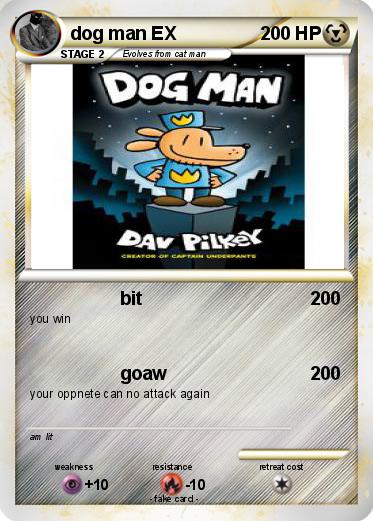 Pokemon dog man EX