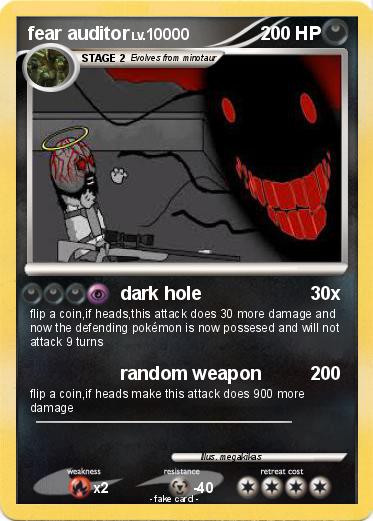 Pokemon fear auditor