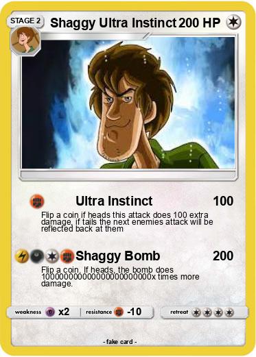Pokemon Shaggy Ultra Instinct