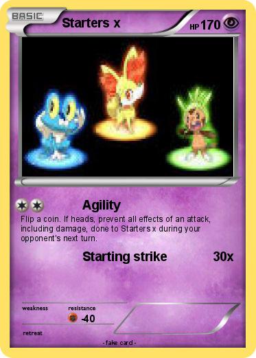 Pokemon Starters x
