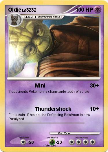Pokemon Oldie