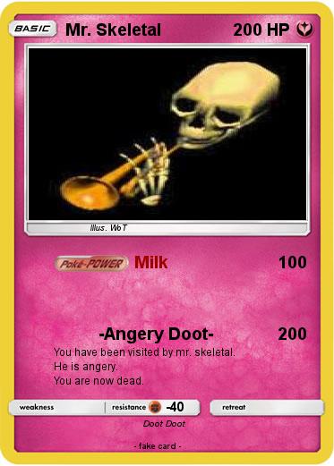 Pokemon Mr. Skeletal