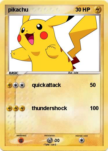 Pokemon pikachu