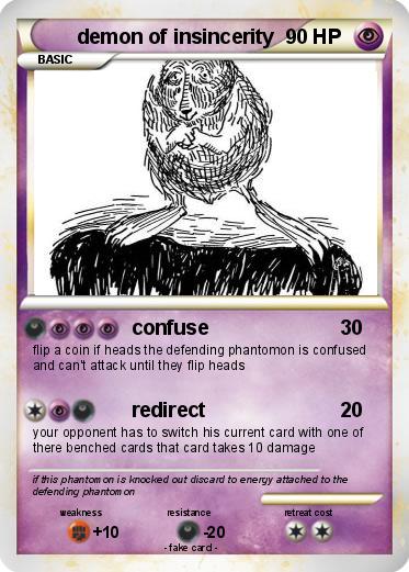 Pokemon demon of insincerity