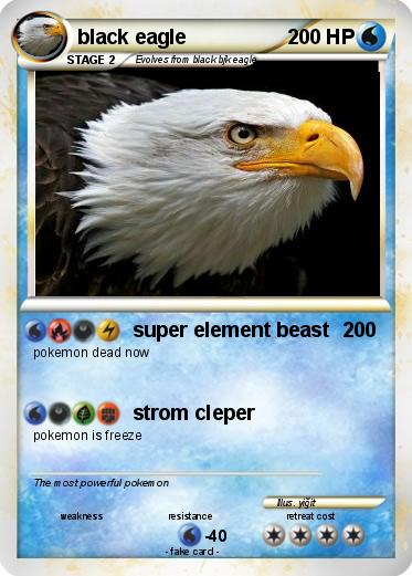 Pokemon black eagle