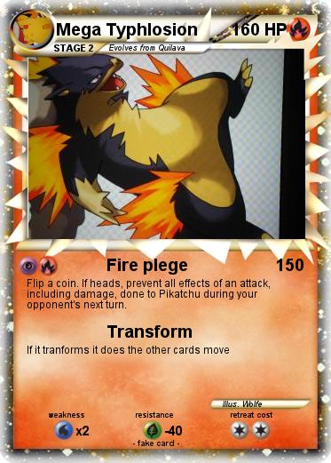 Pokemon Mega Typhlosion