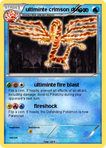Pokemon ultiminte crimson dragon